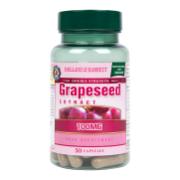 Holland & Barrett Double Strength Grapeseed Extract 100mg 50 Capsules